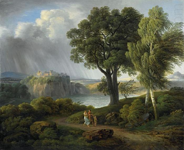 Johann Nepomuk Rauch Arkadische Landschaft china oil painting image